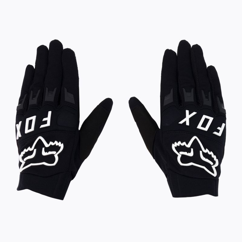 Rękawiczki rowerowe męskie Fox Racing Dirtpaw black/white 3