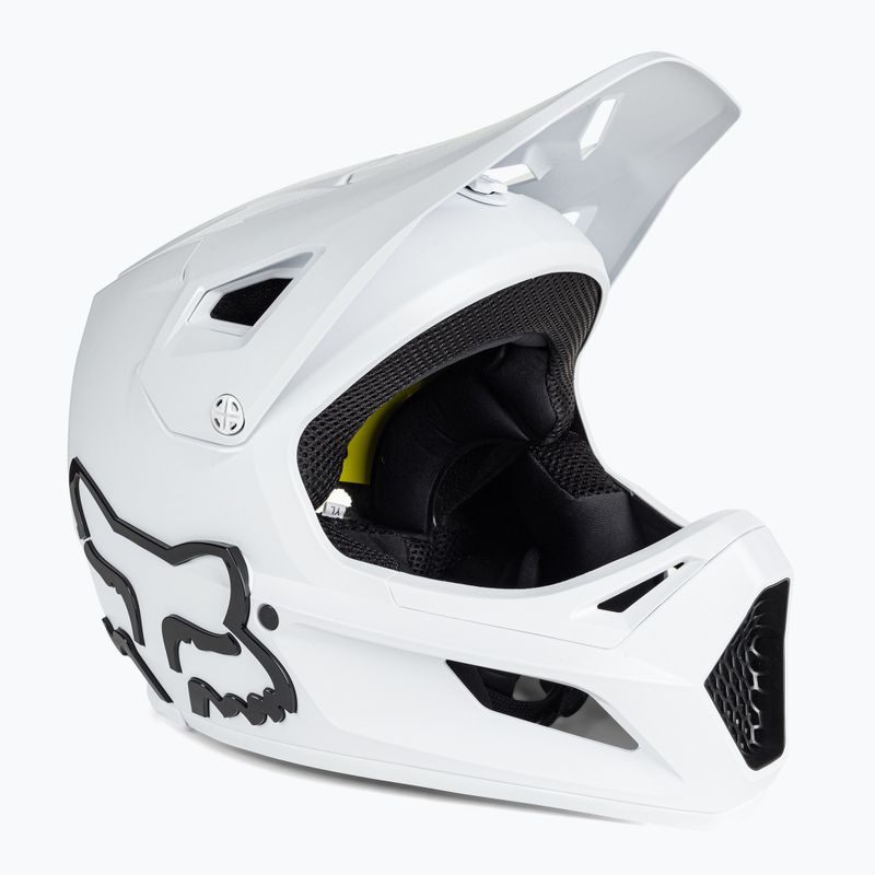 Kask rowerowy dziecięcy Fox Racing Rampage Jr white