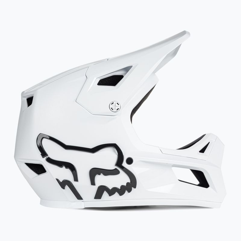 Kask rowerowy dziecięcy Fox Racing Rampage Jr white 3