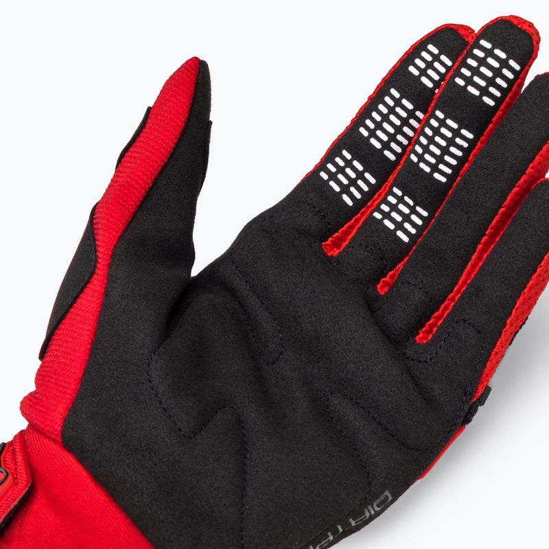 Rękawiczki rowerowe męskie Fox Racing Dirtpaw fluorescent red 5