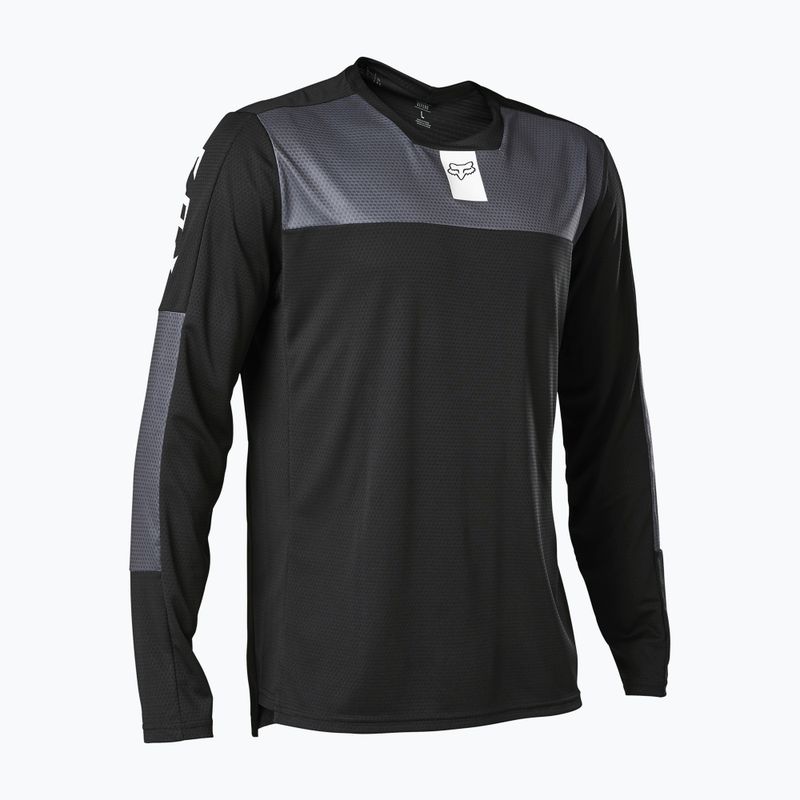 Longsleeve rowerowy męski Fox Racing Defend Fox Racinghead black