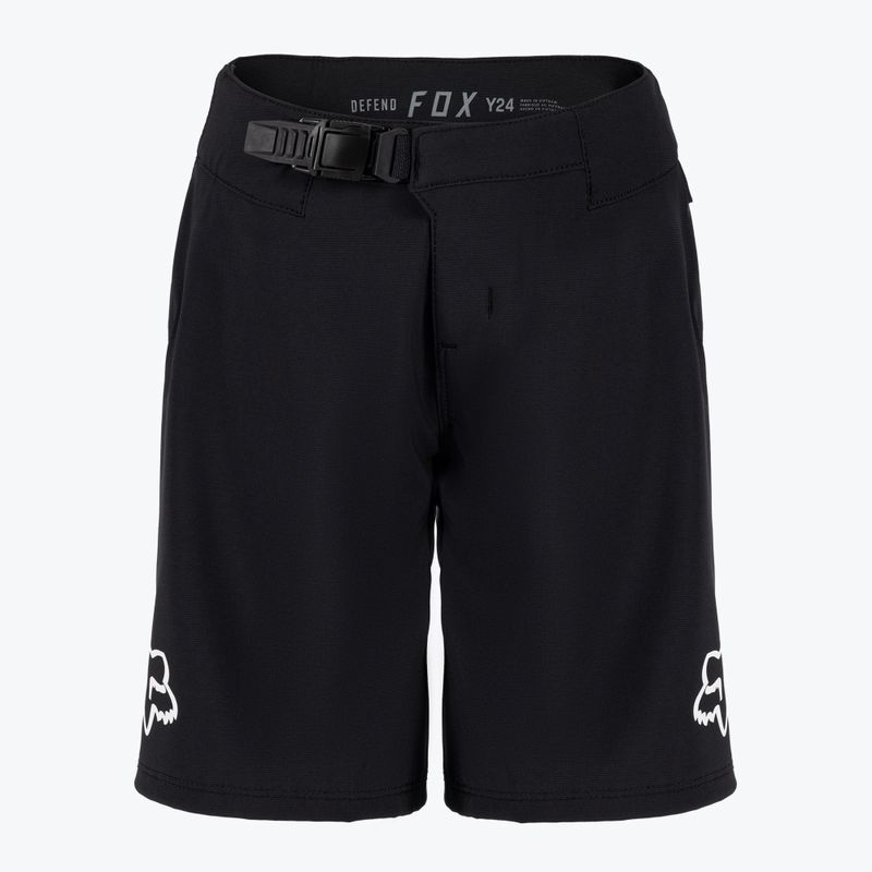 Spodenki rowerowe dziecięce Fox Racing Defend black
