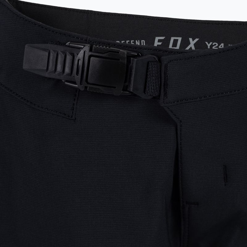 Spodenki rowerowe dziecięce Fox Racing Defend black 4