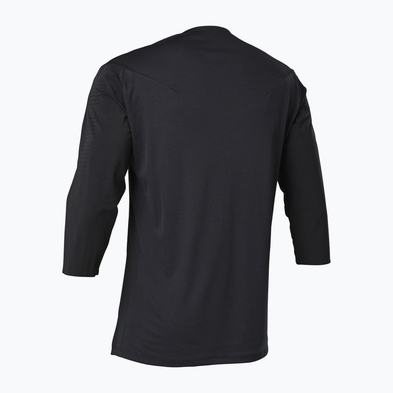 Koszulka rowerowa męska Fox Racing Flexair 3/4 Delta Jersey black 2