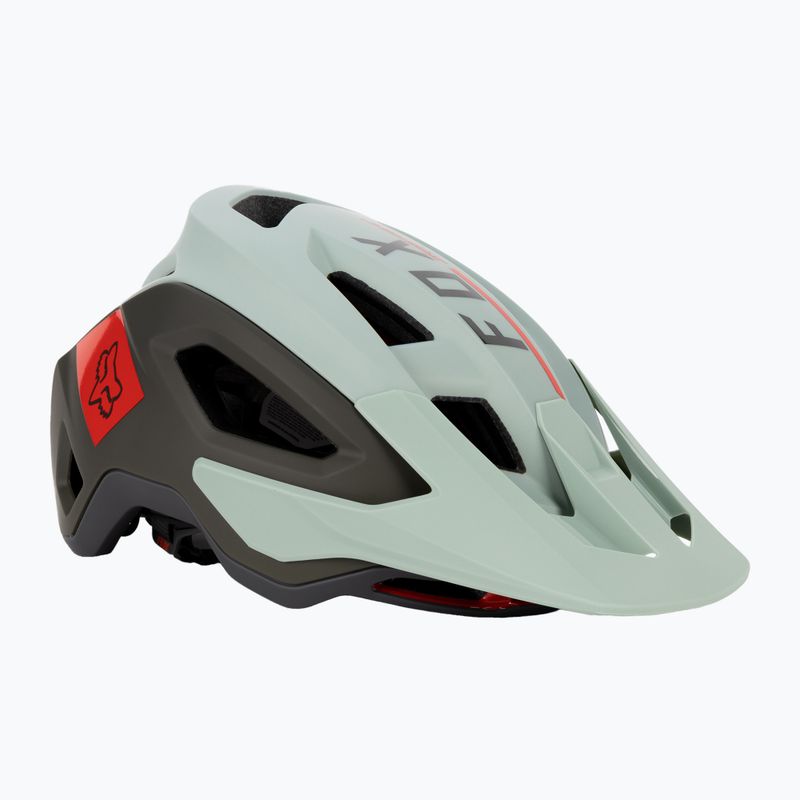 Kask rowerowy Fox Racing Speedframe Pro Blocked eucalyptus