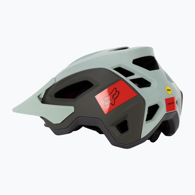 Kask rowerowy Fox Racing Speedframe Pro Blocked eucalyptus 4