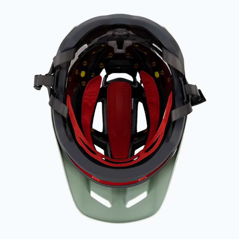 Kask rowerowy Fox Racing Speedframe Pro Blocked eucalyptus 5