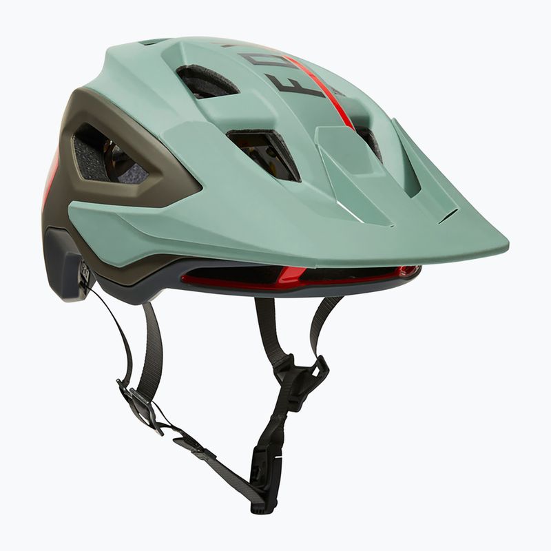Kask rowerowy Fox Racing Speedframe Pro Blocked eucalyptus 9