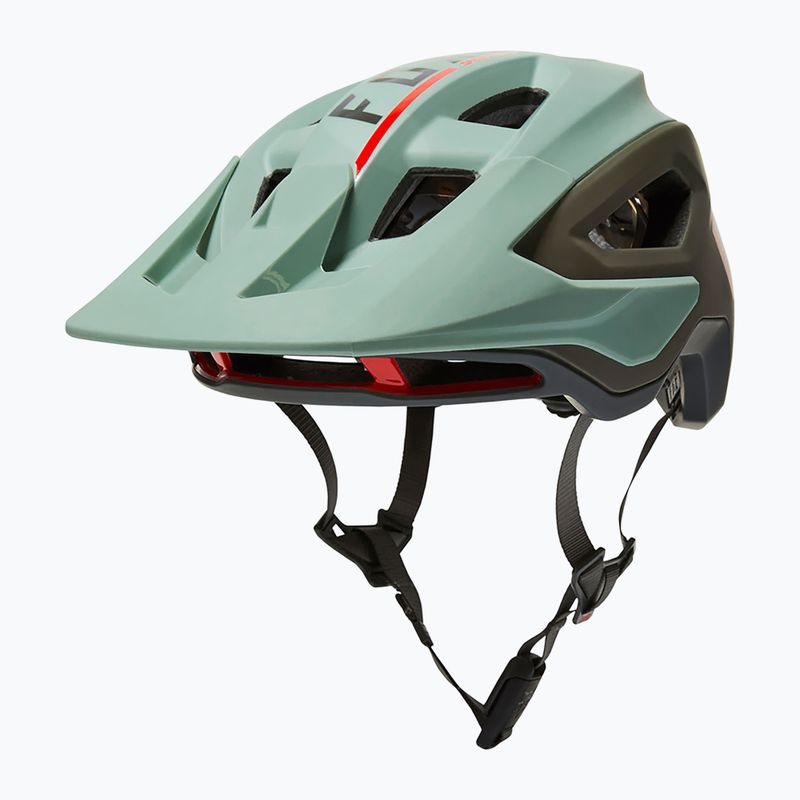 Kask rowerowy Fox Racing Speedframe Pro Blocked eucalyptus 10