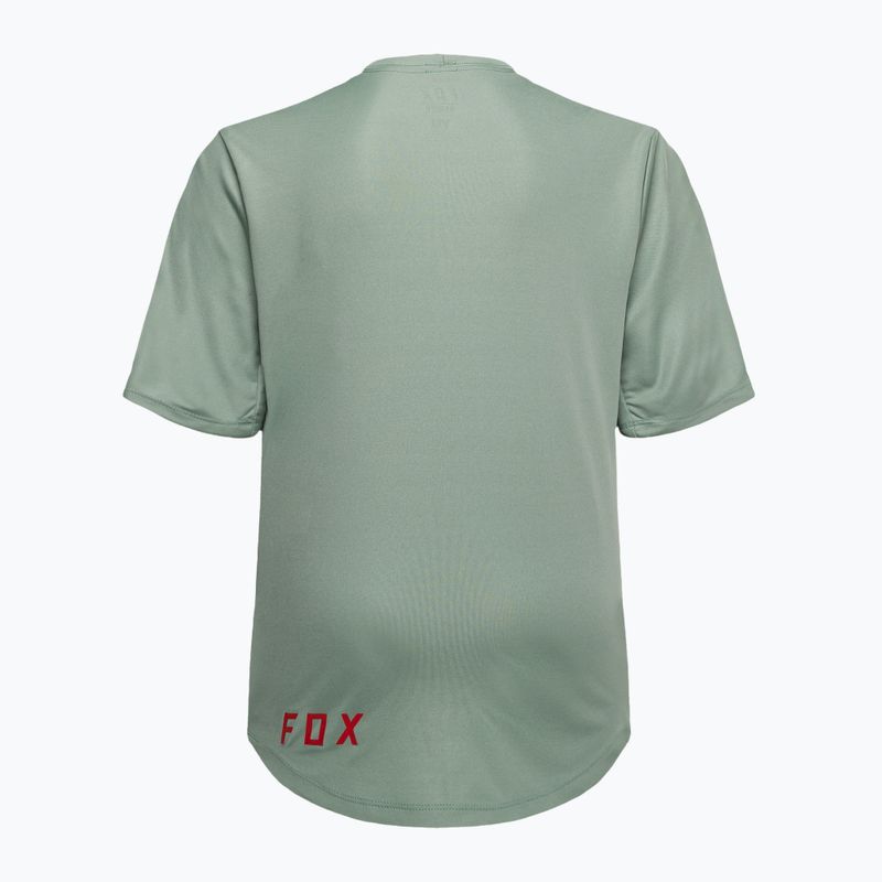 Koszulka rowerowa dziecięca Fox Racing Ranger Jr eucalyptus 2