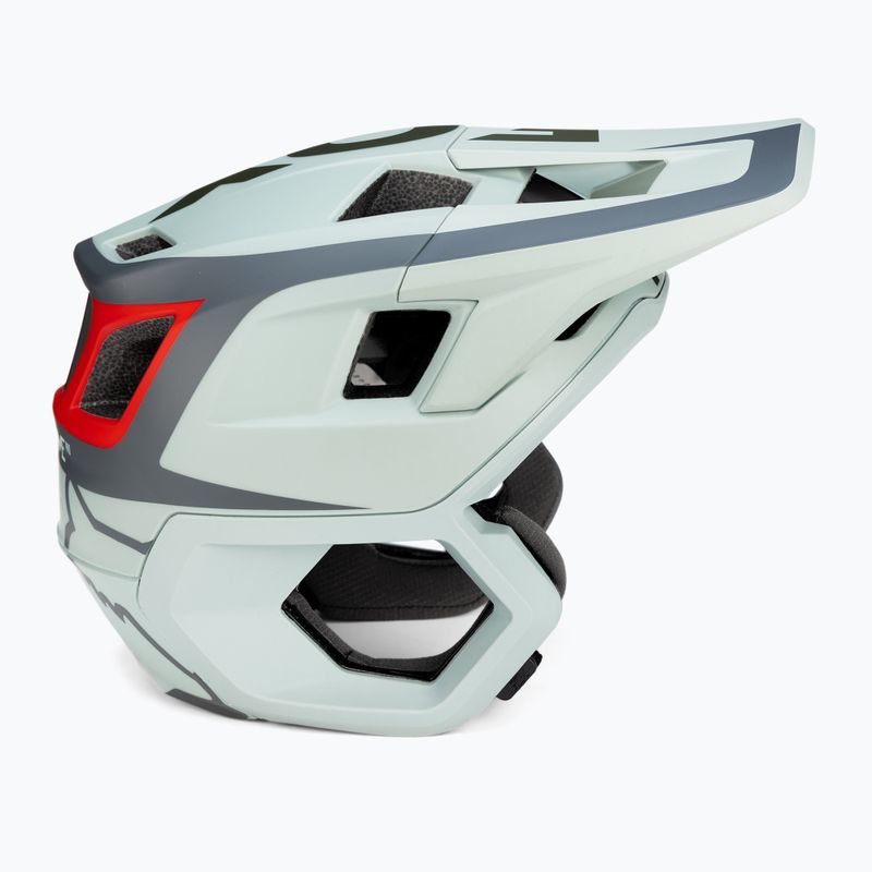 Kask rowerowy Fox Racing Dropframe Pro Dvide eucalyptus 3