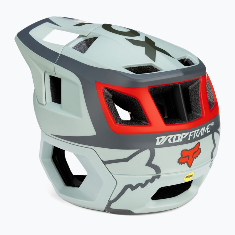 Kask rowerowy Fox Racing Dropframe Pro Dvide eucalyptus 4