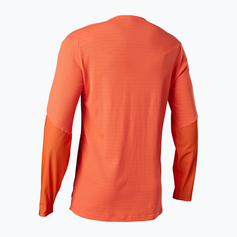 Longsleeve rowerowy męski Fox Racing Flexair Pro fluorescent orange 2