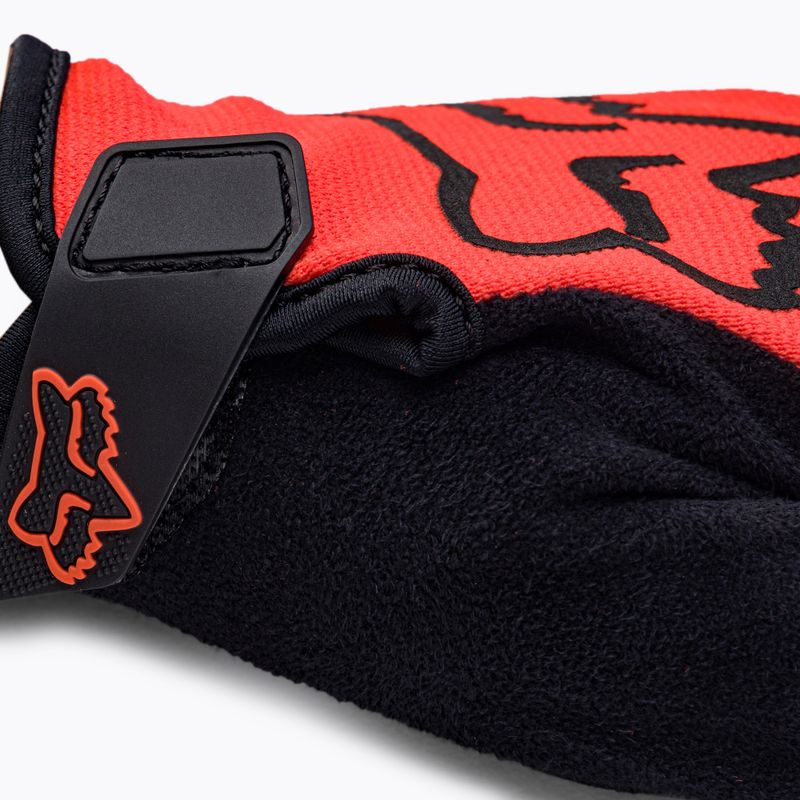 Rękawiczki rowerowe męskie Fox Racing Ranger fluorescent orange 4