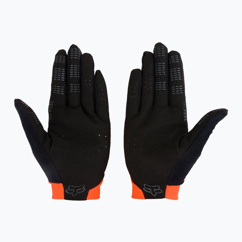 Rękawiczki rowerowe męskie Fox Racing Flexair fluo orange 2
