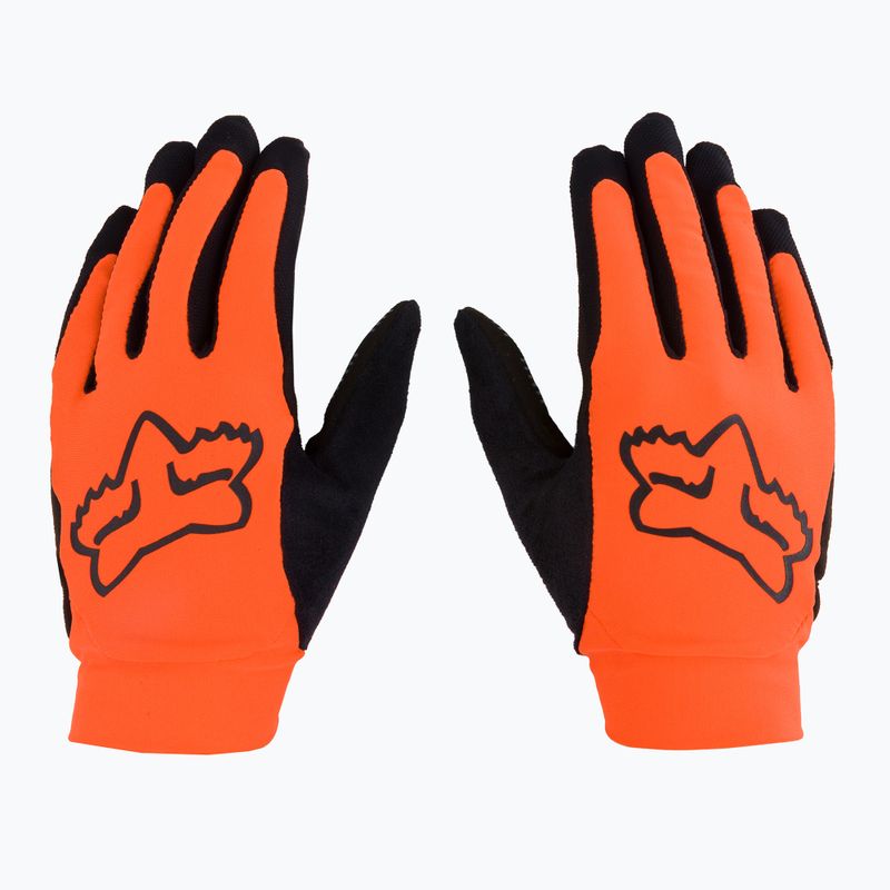 Rękawiczki rowerowe męskie Fox Racing Flexair fluo orange 3