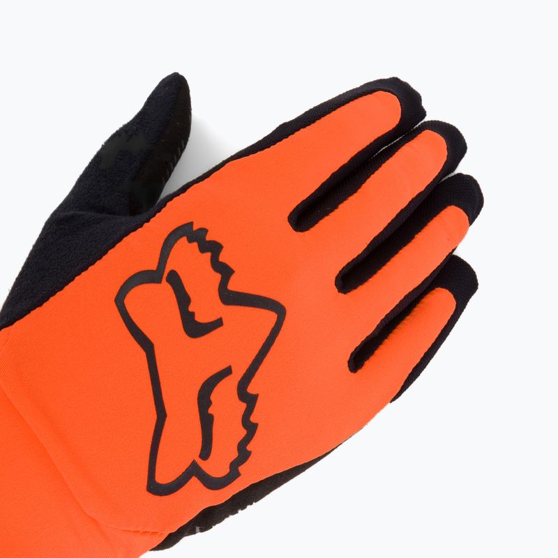 Rękawiczki rowerowe męskie Fox Racing Flexair fluo orange 5