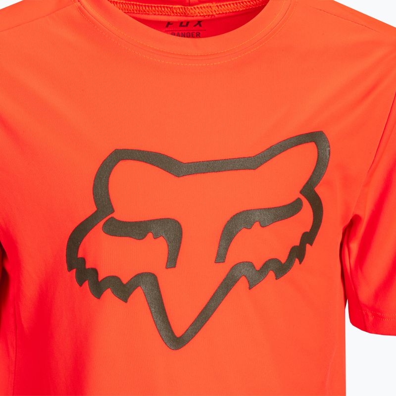 Koszulka rowerowa dziecięca Fox Racing Ranger Dr Jr fluorescent orange 3