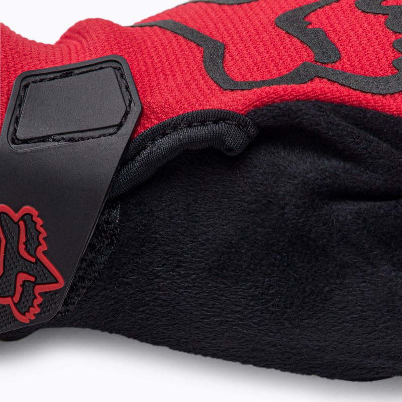 Rękawiczki rowerowe męskie Fox Racing Ranger fluorescent red 4