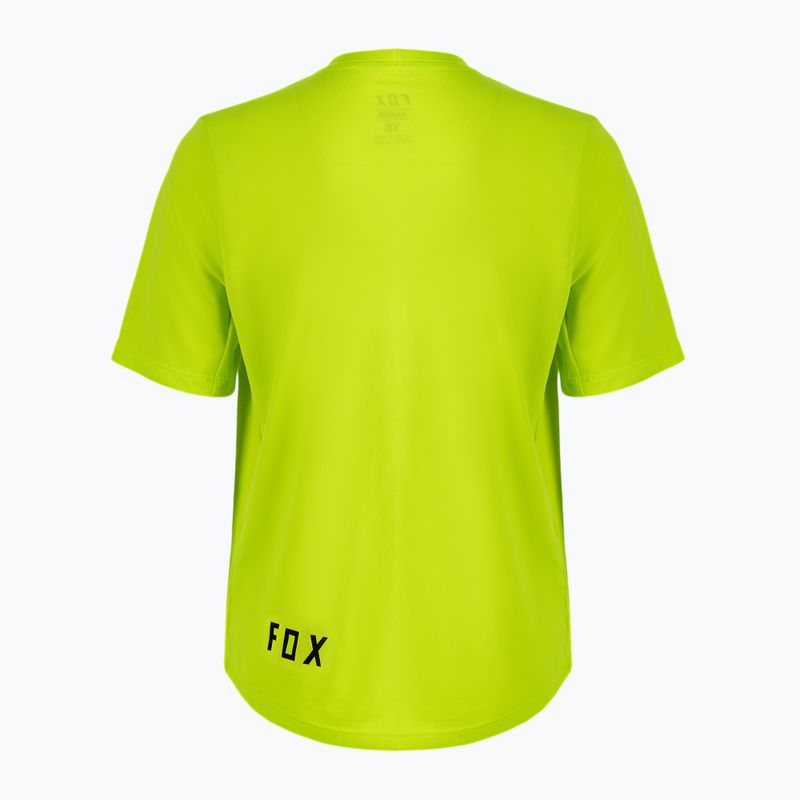 Koszulka rowerowa dziecięca Fox Racing Ranger Jr fluorescent yellow 2