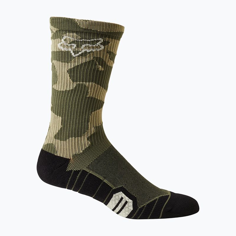 Skarpety Fox Racing 8 Ranger Cushion green camo