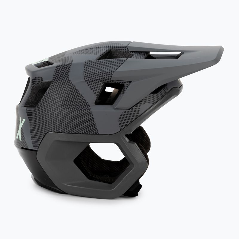 Kask rowerowy Fox Racing Dropframe Pro Camo grey camo 3