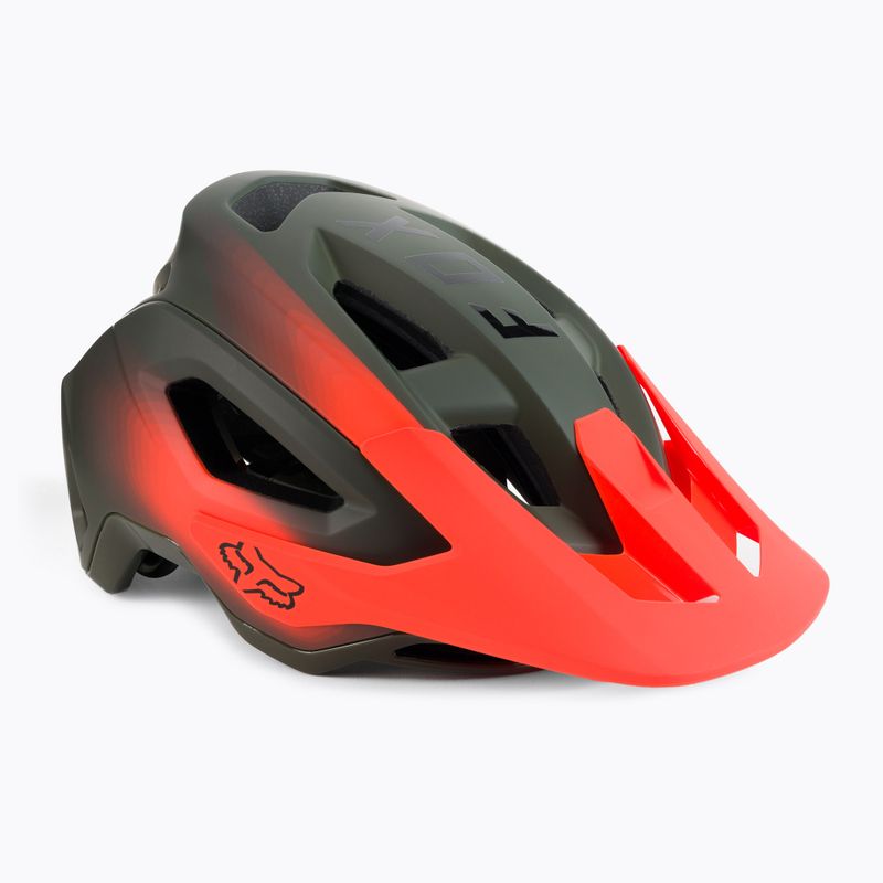 Kask rowerowy Fox Racing Speedframe Pro Fade olive green