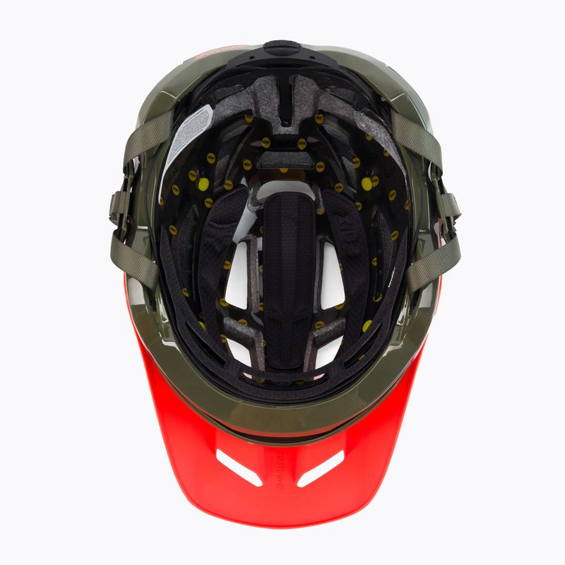 Kask rowerowy Fox Racing Speedframe Pro Fade olive green 5