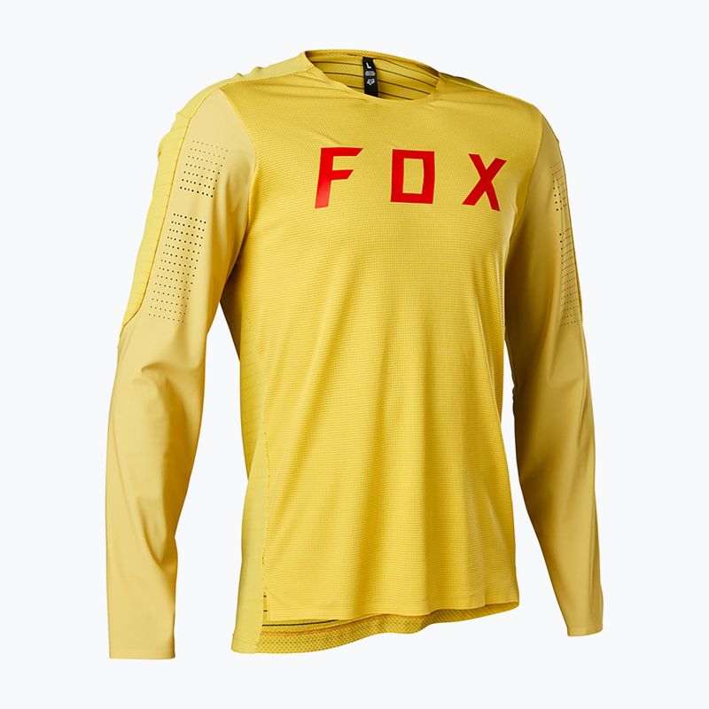 Longsleeve rowerowy męski Fox Racing Flexair Pro pear yellow