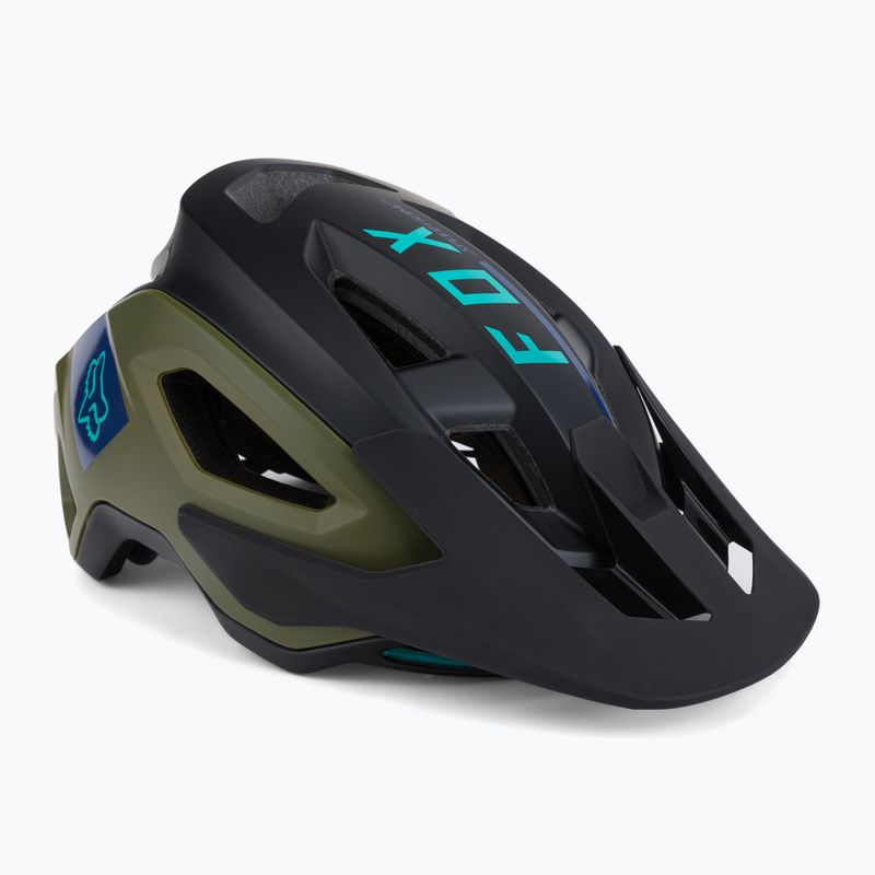 Kask rowerowy Fox Racing Speedframe Pro Blocked army