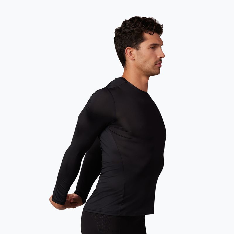 Longsleeve rowerowy męski Fox Racing Tecbase black 3