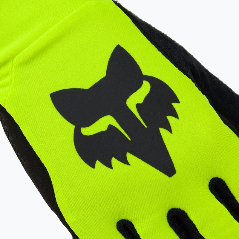 Rękawiczki rowerowe męskie Fox Racing Flexair Lunar black/yellow 6