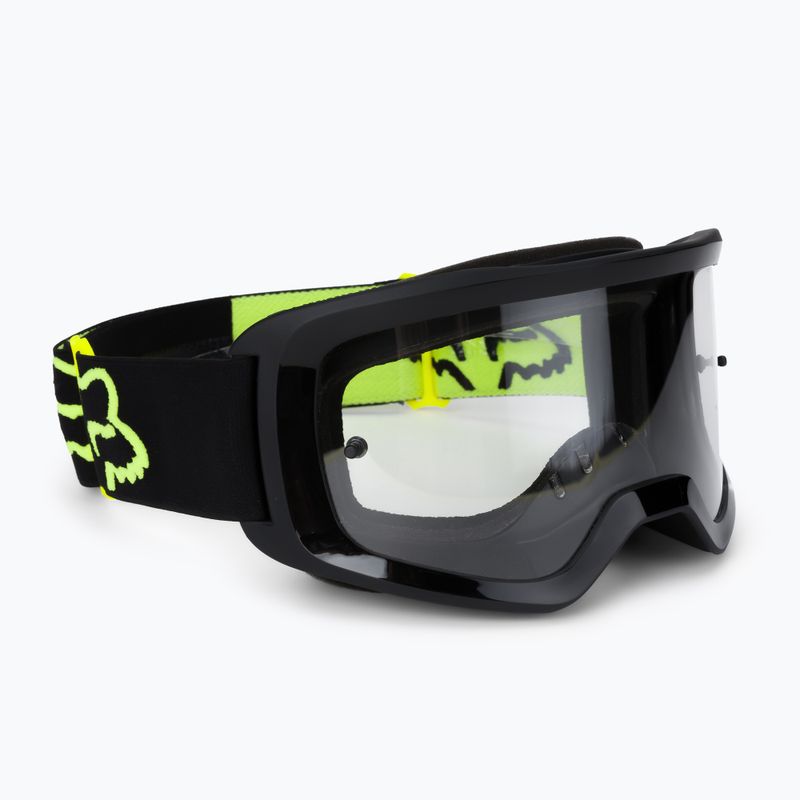Gogle rowerowe Fox Racing Main Stray black/yellow