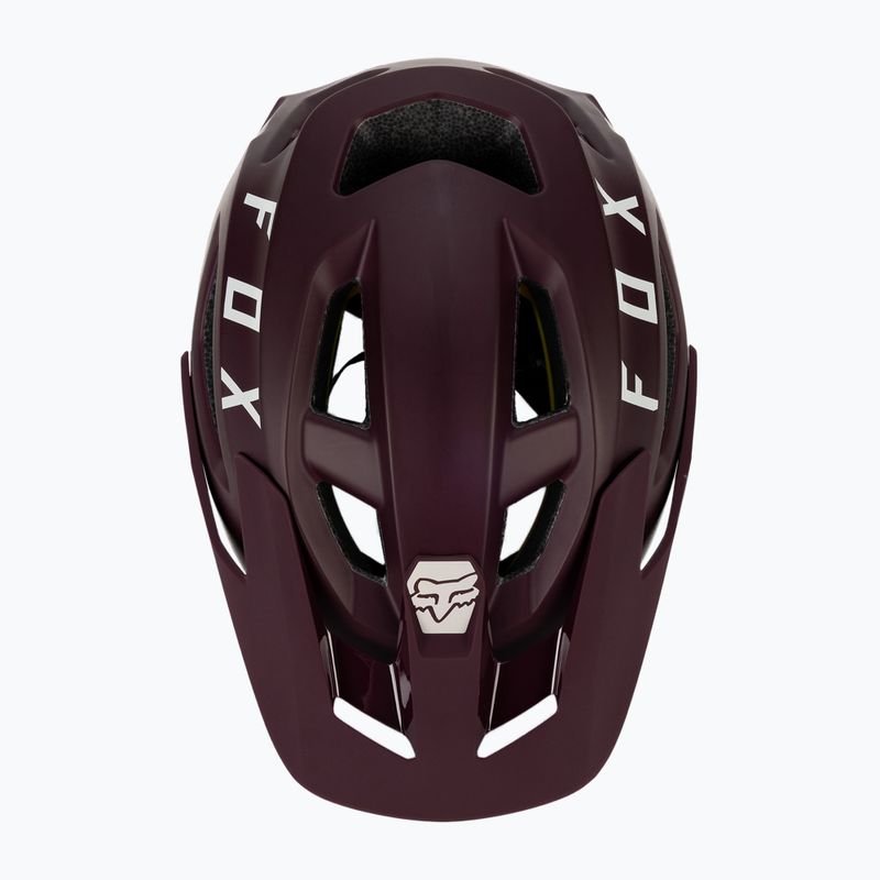 Kask rowerowy Fox Racing Speedframe dark maroon 6