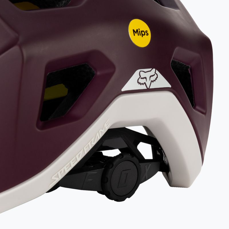 Kask rowerowy Fox Racing Speedframe dark maroon 8