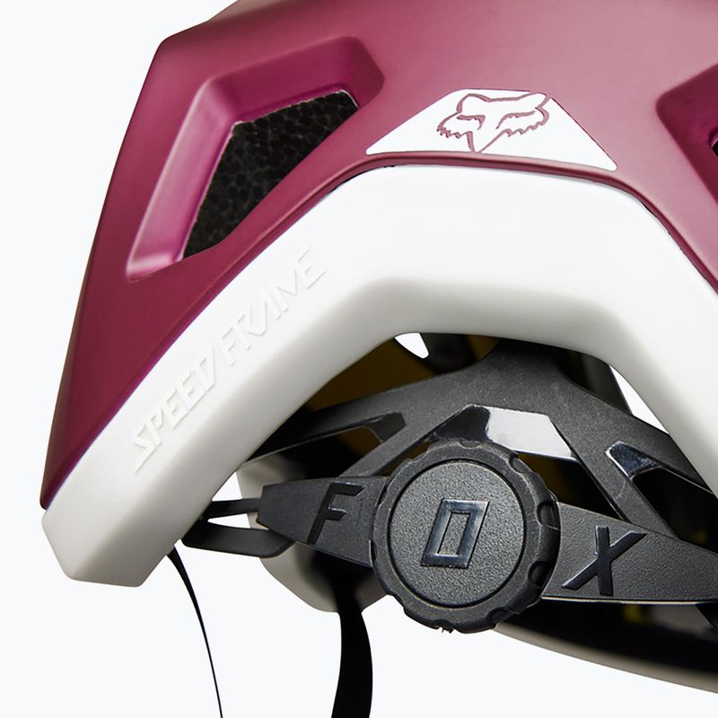 Kask rowerowy Fox Racing Speedframe dark maroon 14