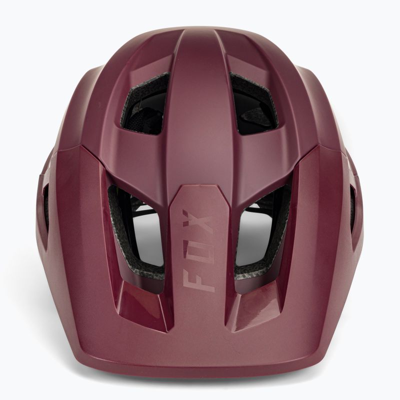 Kask rowerowy Fox Racing Mainframe Trvrs maroon 10