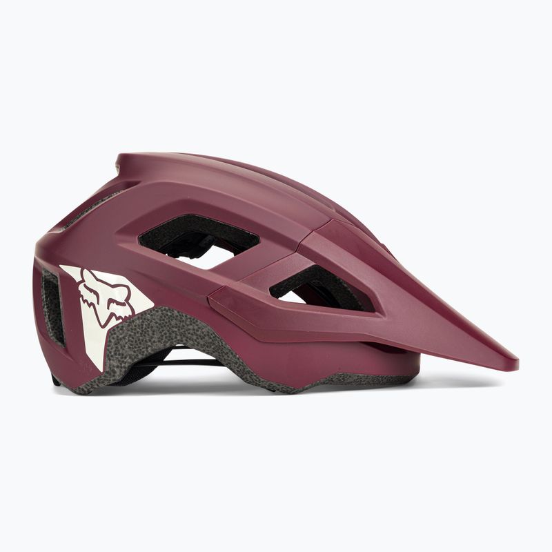 Kask rowerowy Fox Racing Mainframe Trvrs maroon 11