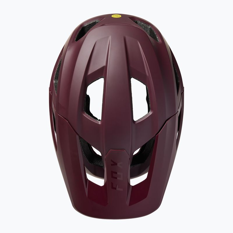Kask rowerowy Fox Racing Mainframe Trvrs maroon 5