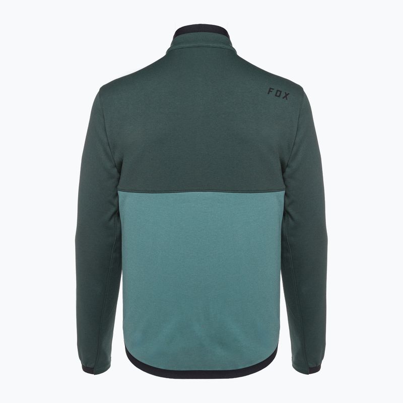 Kurtka rowerowa męska Fox Racing Ranger Fire Fleece Crew emerald 2