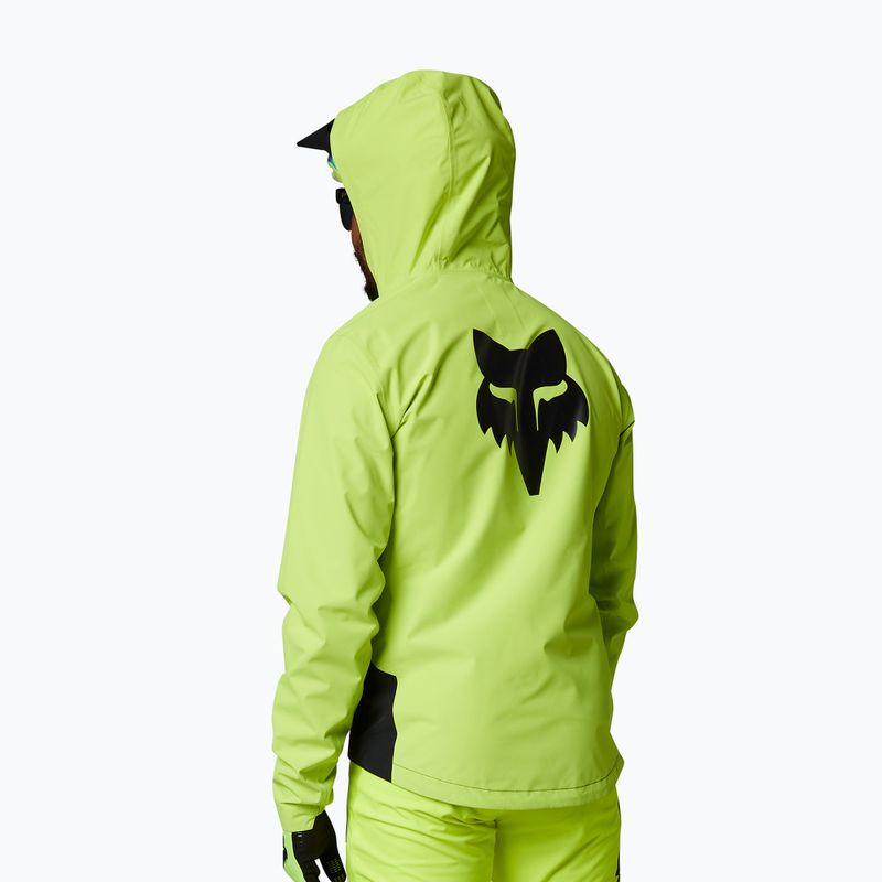 Kurtka rowerowa męska Fox Racing Ranger 2.5L Water Lunar fluorescent yellow 3