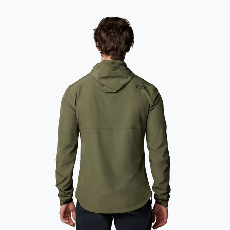 Kurtka rowerowa męska Fox Racing Ranger Wind Pullover olive green 6