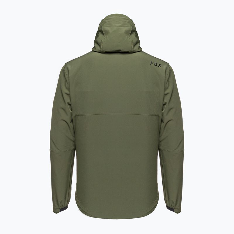 Kurtka rowerowa męska Fox Racing Ranger Wind Pullover olive green 2