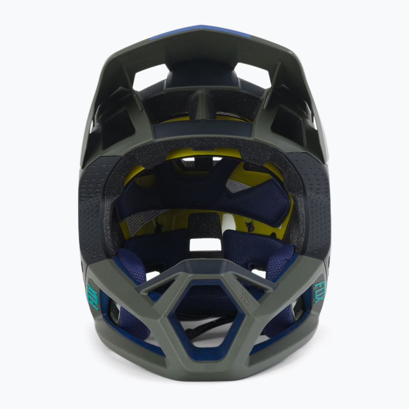 Kask rowerowy Fox Racing Proframe Blocked olive green 3