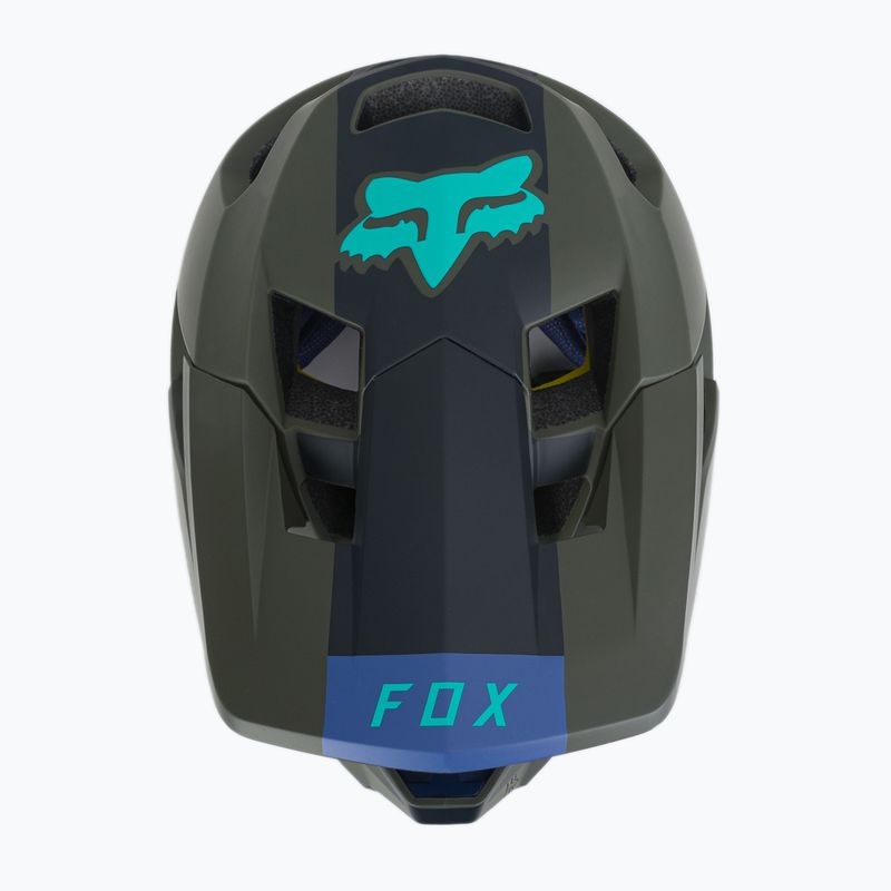 Kask rowerowy Fox Racing Proframe Blocked olive green 5