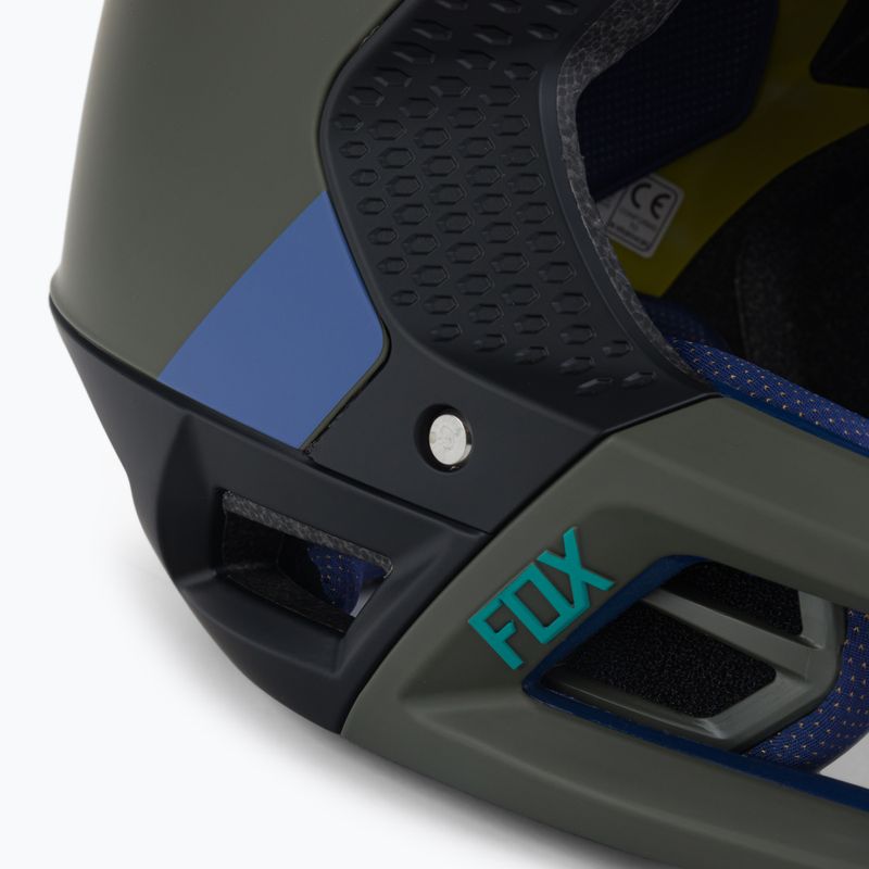 Kask rowerowy Fox Racing Proframe Blocked olive green 10