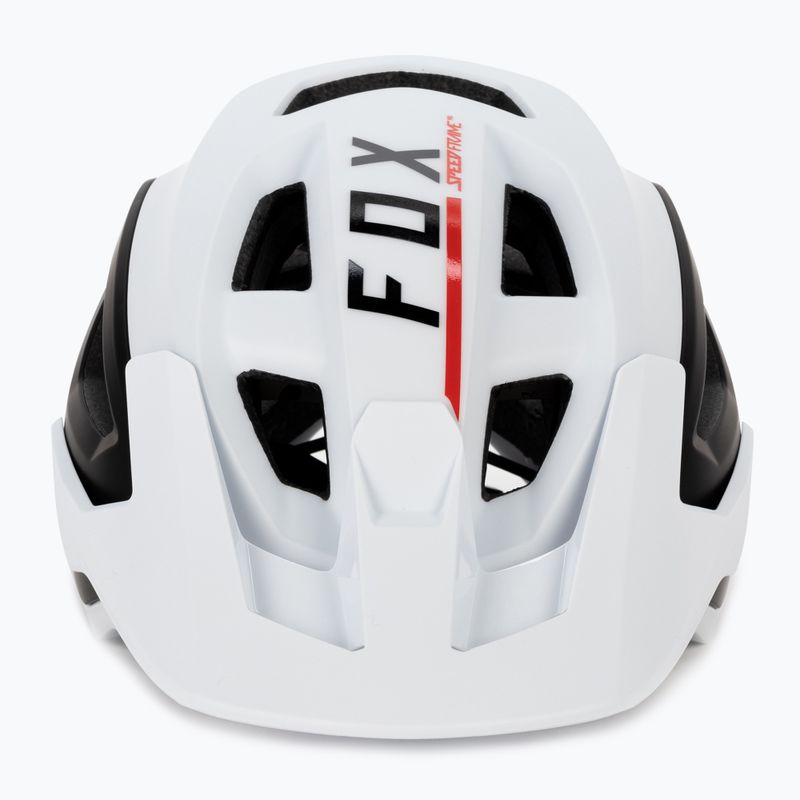Kask rowerowy Fox Racing Speedframe Pro Blocked white/black 2