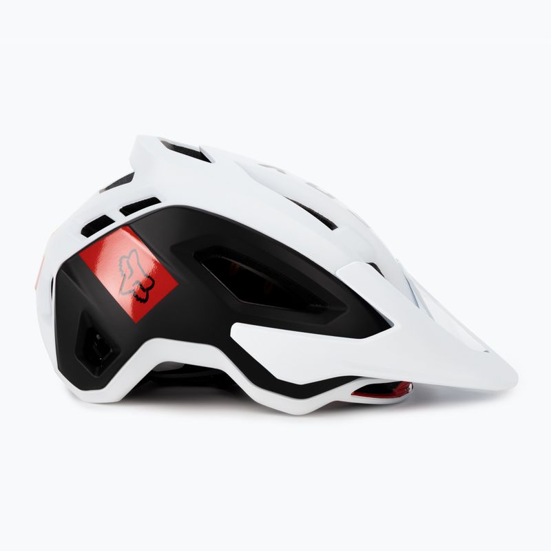 Kask rowerowy Fox Racing Speedframe Pro Blocked white/black 3