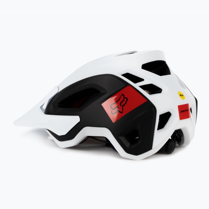 Kask rowerowy Fox Racing Speedframe Pro Blocked white/black 4