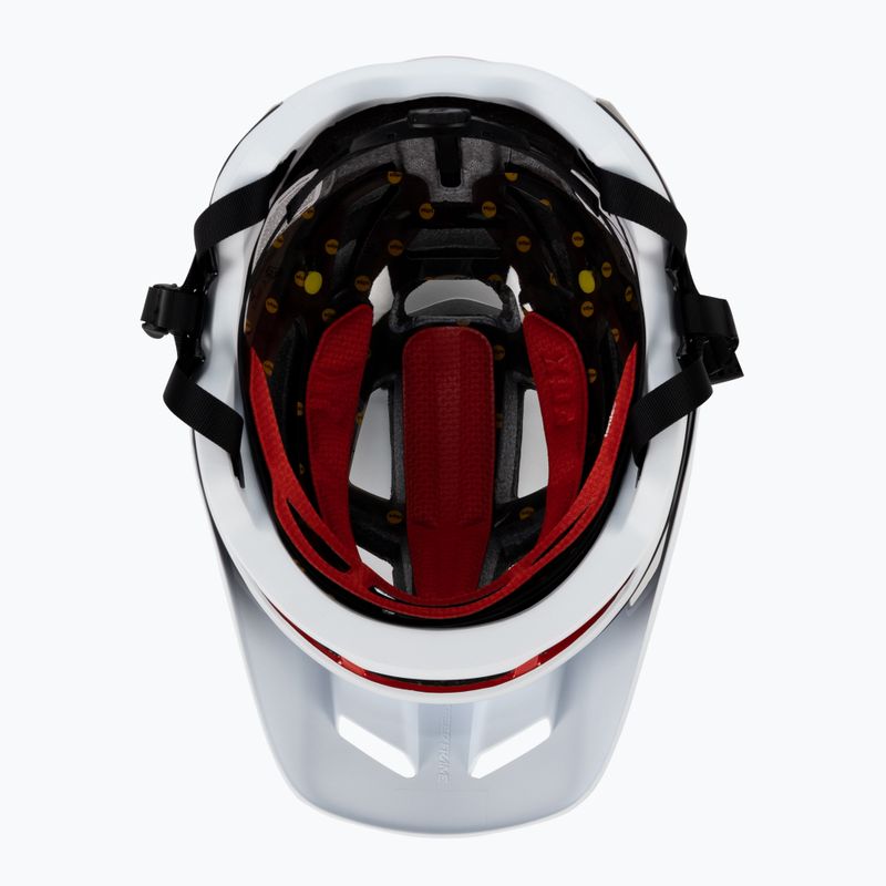 Kask rowerowy Fox Racing Speedframe Pro Blocked white/black 5